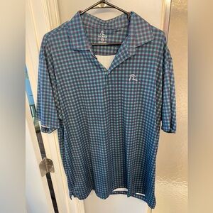 Rhoback XL Checkered Polo